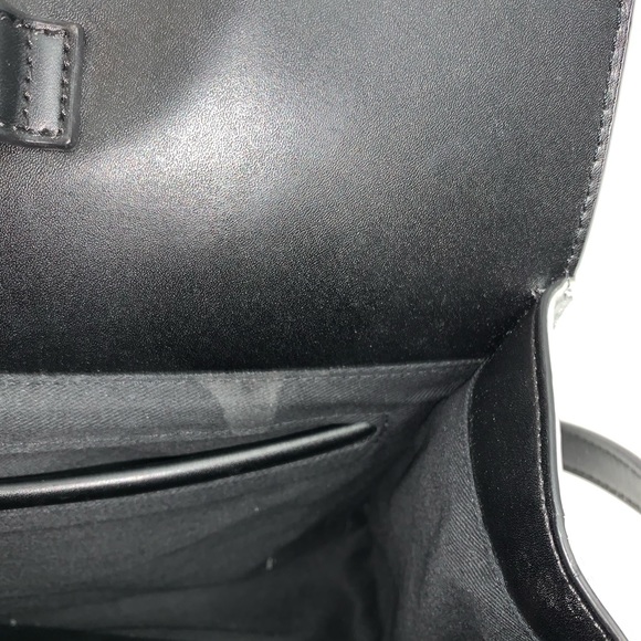 SAM EDELMAN Anthropologie black vegan purse hand bag crossbody bag - Picture 11 of 11